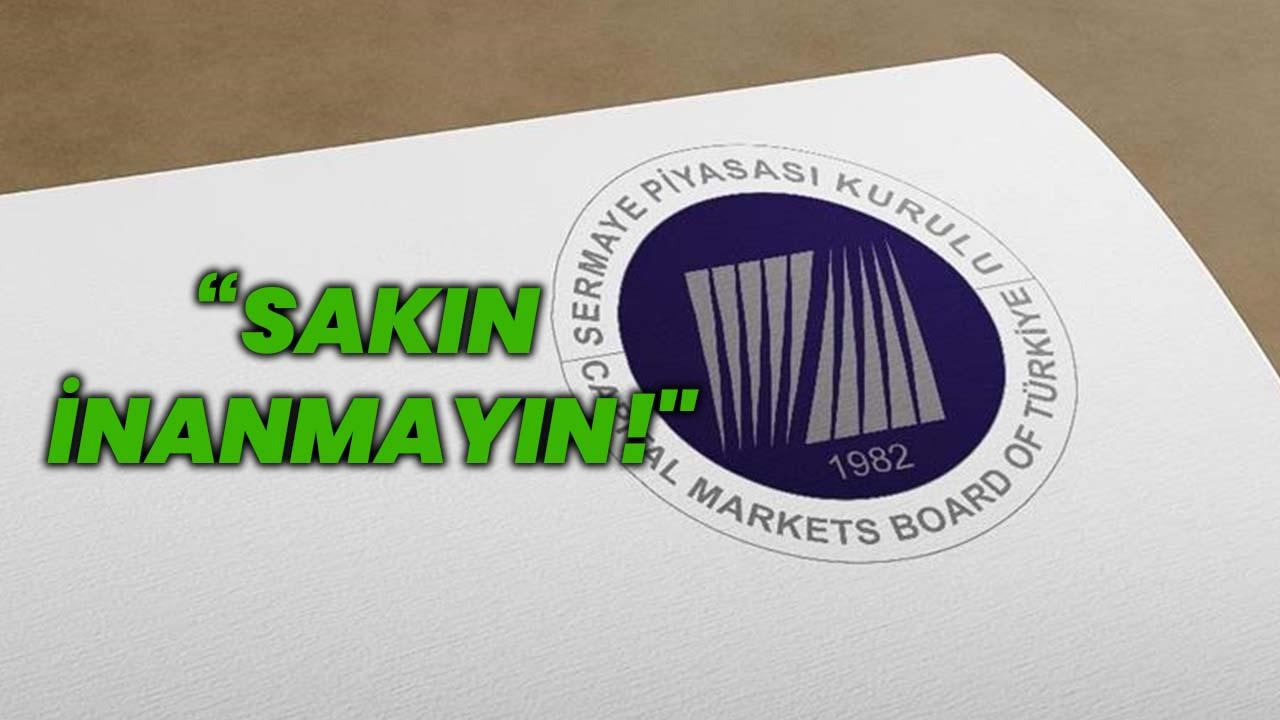 Dolandırıcılıkta yeni yöntem: SPK Yöneticisi gibi arıyorlar, sakın para göndermeyin!