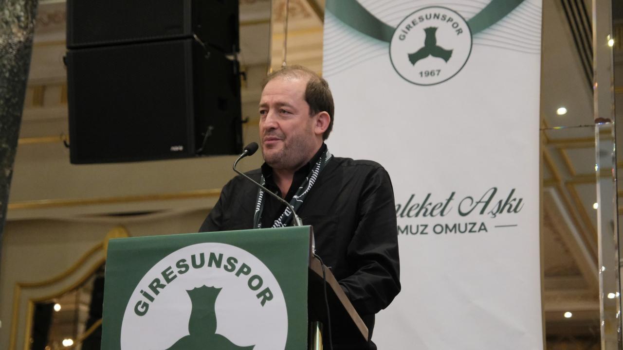 Giresunspor Başkanı Emin Eltuğral'dan bahis soruşturma ve gözaltı açıklaması