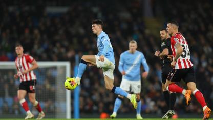 Manchester City, Sunderland'ı farklı mağlup etti