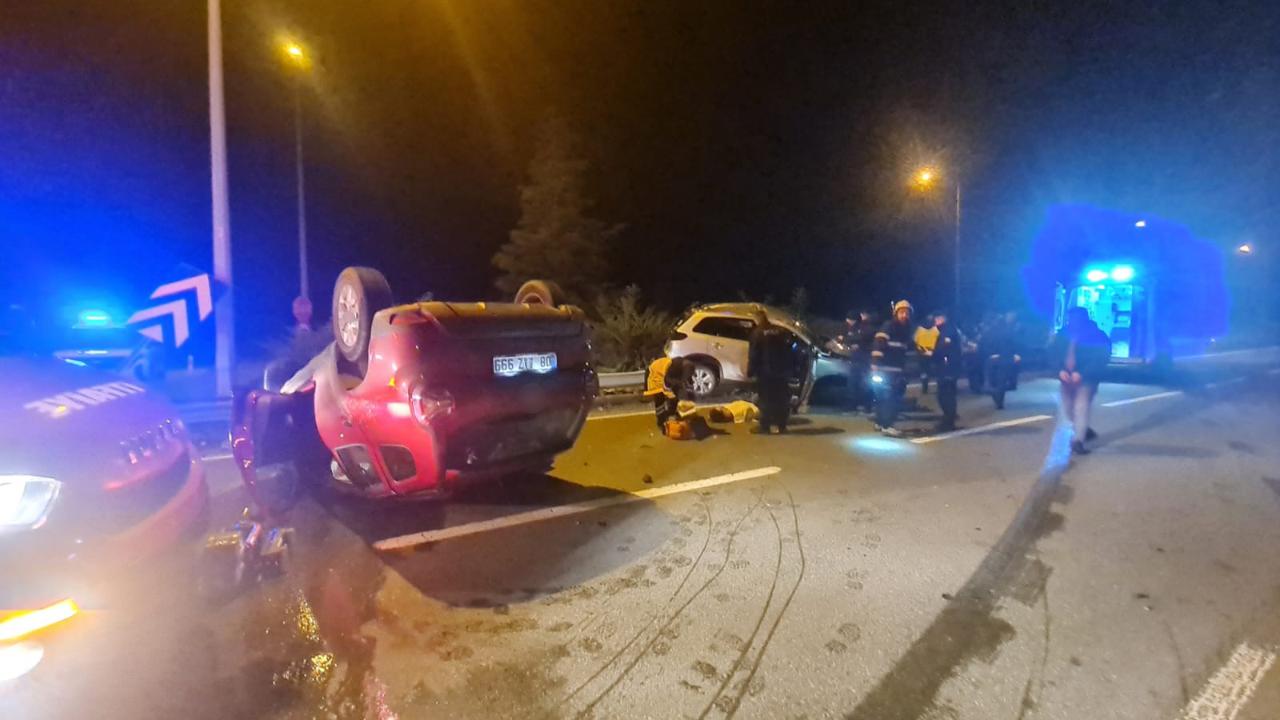 Rize’de trafik kazası: 5 yaralı