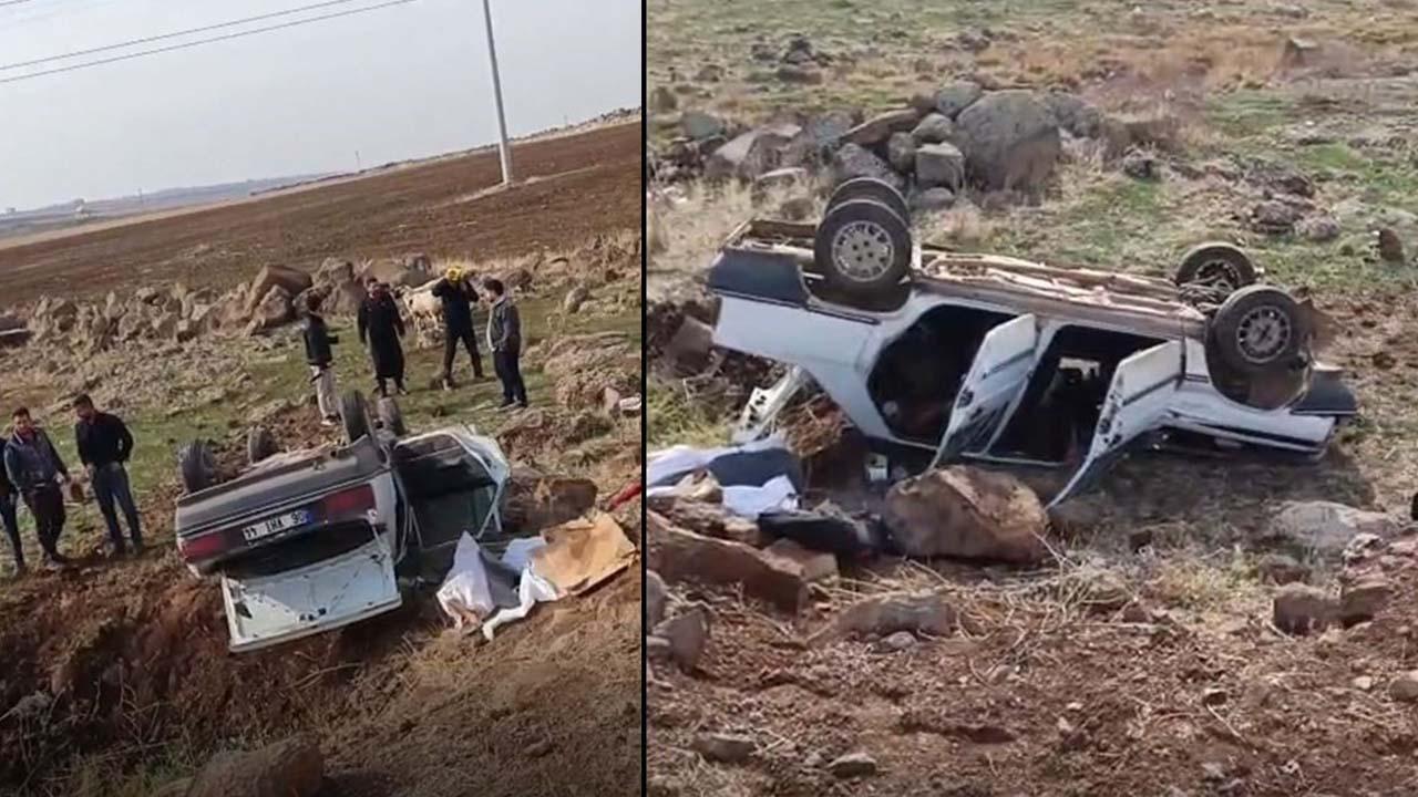 Siverek'te can pazarı! Köprüden uçan otomobilden mucize kurtuluş