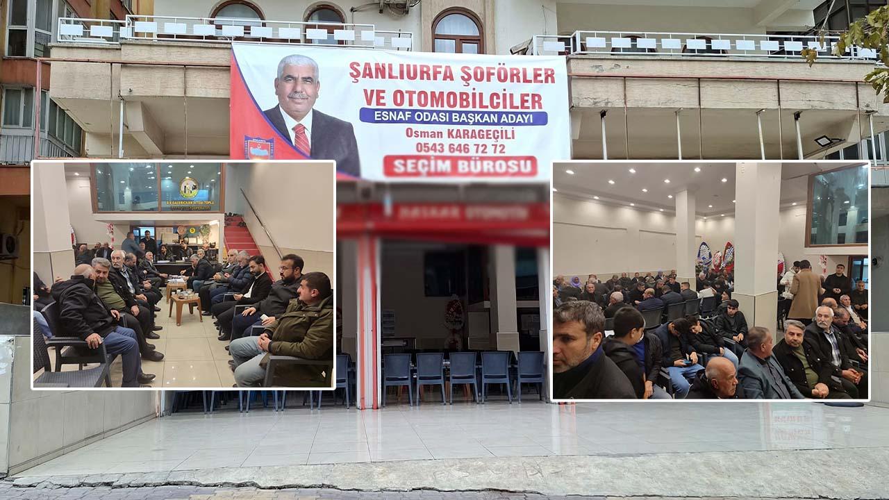 Şoförler Odası seçiminde Osman Karakeçili sahada!