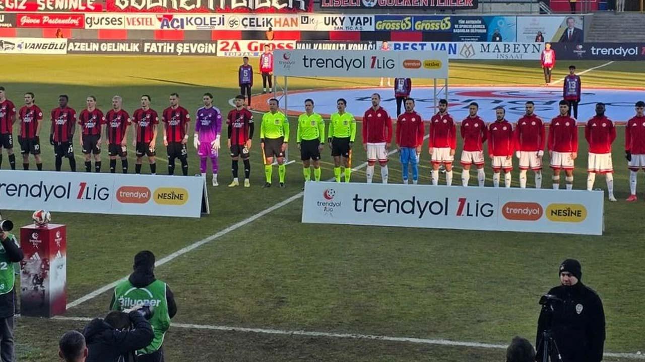 Vanspor FK sahasında Ümraniyespor’a boyun eğdi