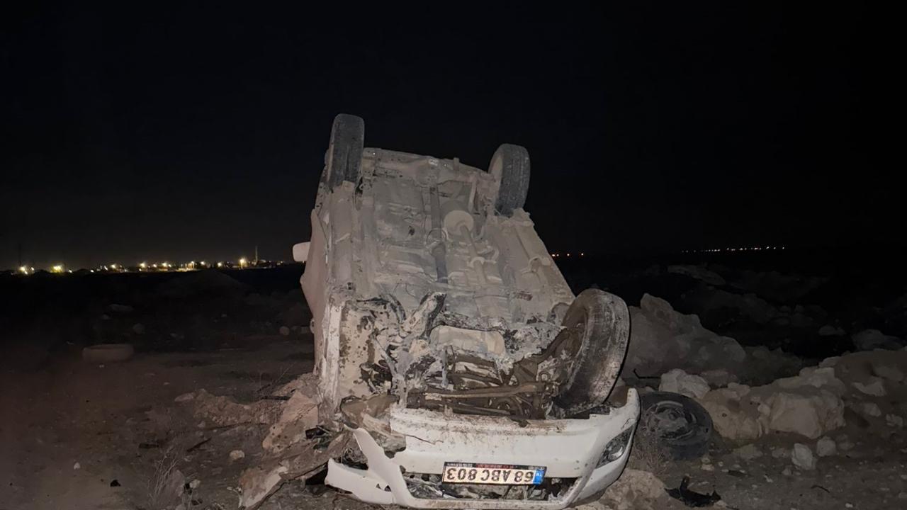Aksaray’da otomobil takla attı: 3 yaralı