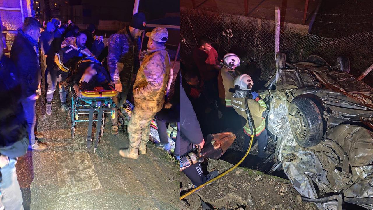 Kavşakta can pazarı: Feci kazada 2 ölü, 3 yaralı