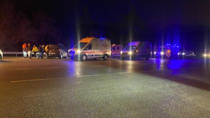 Otomobil ile hafif ticari araç çarpıştı: 5 yaralı