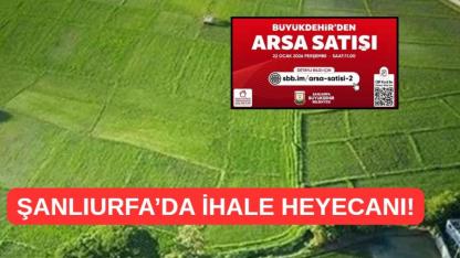 Şanlıurfa’da ihale heyecanı