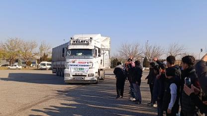 Şanlıurfa’dan Halep’e umut konvoyu