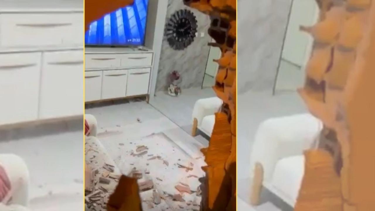 Evinde otururken felaketin kurbanı oldu