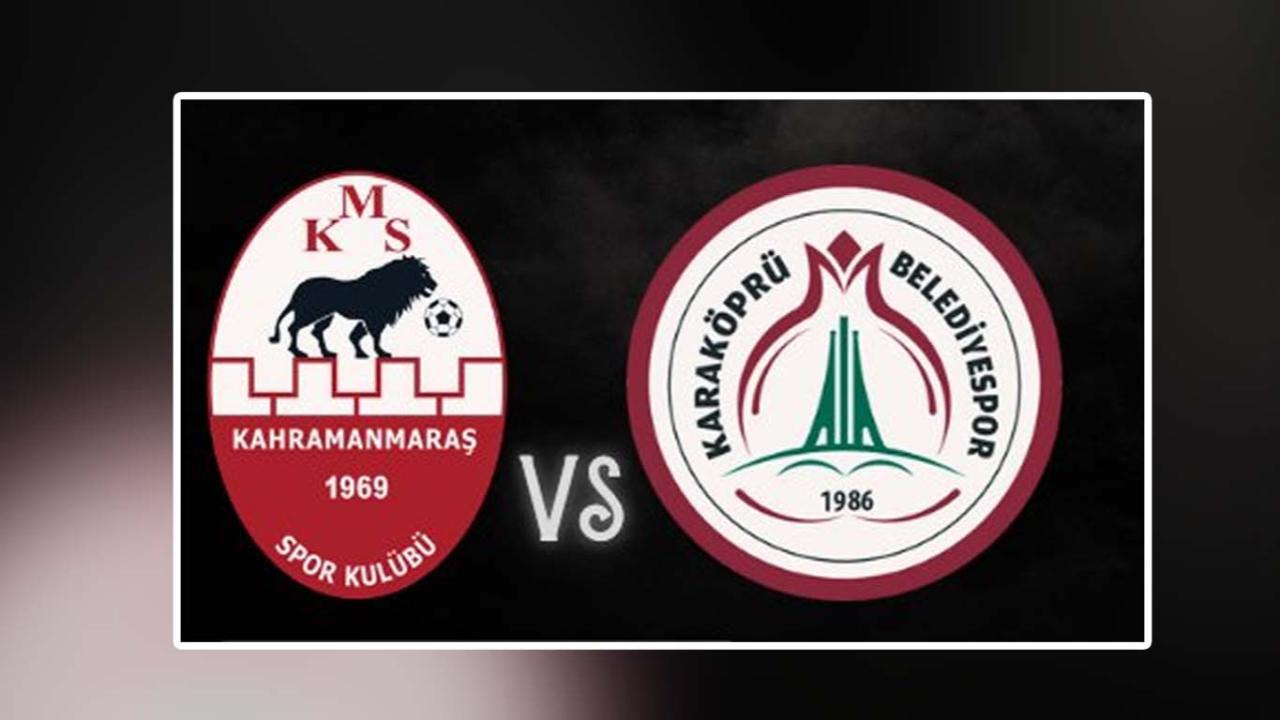 Karaköprü Belediyespor Kahramanmaraşspor deplasmanında 3 puan arıyor