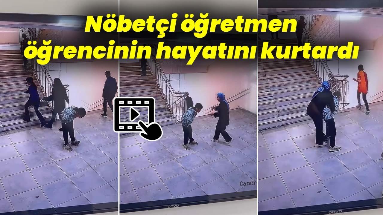 Şanlıurfa'da öğretmenin soğukkanlı müdahalesi hayat kurtardı