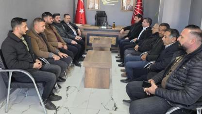 Eş Başkan Serhat Dicle İnan’dan CHP Viranşehir İlçe teşkilatına ziyaret