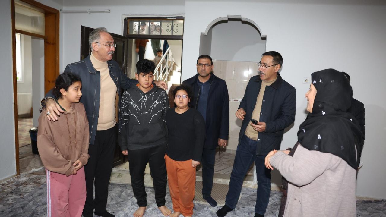 Eyyübiye’de yetimlerin yüzünü güldüren ziyaret