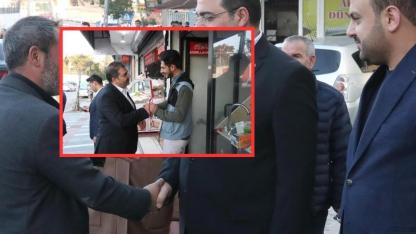Haliliye’de yoğun mesai: Canpolat’tan esnaf ziyareti