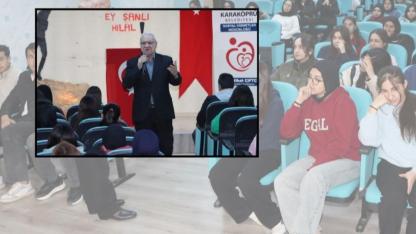 Karaköprü'de gençlere öfke kontrolü eğitimi