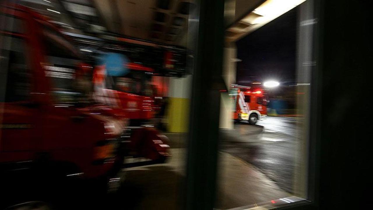 Şanlıurfa'da gece saatlerinde yangın alarmı
