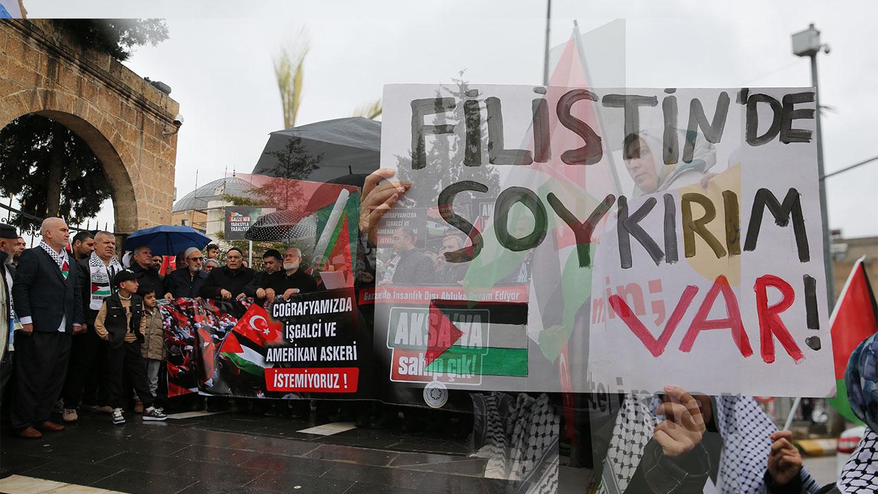 Şanlıurfa’da tek ses: ABD ve İsrail’e sert tepki