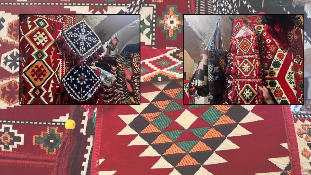 Şanlıurfa'nın geleneksel motifleri tezgâhlarda
