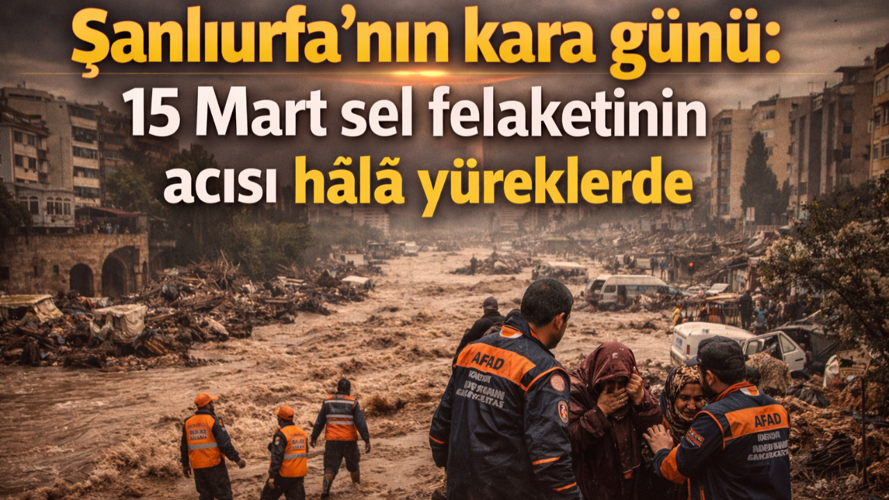 Şanlıurfa’nın kara günü: 15 Mart sel felaketinin acısı hâlâ yüreklerde