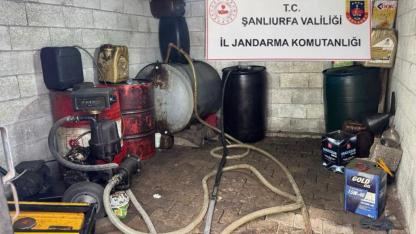 Viranşehir’deki operasyonda kaçak akaryakıt ele geçirildi! 1 gözaltı