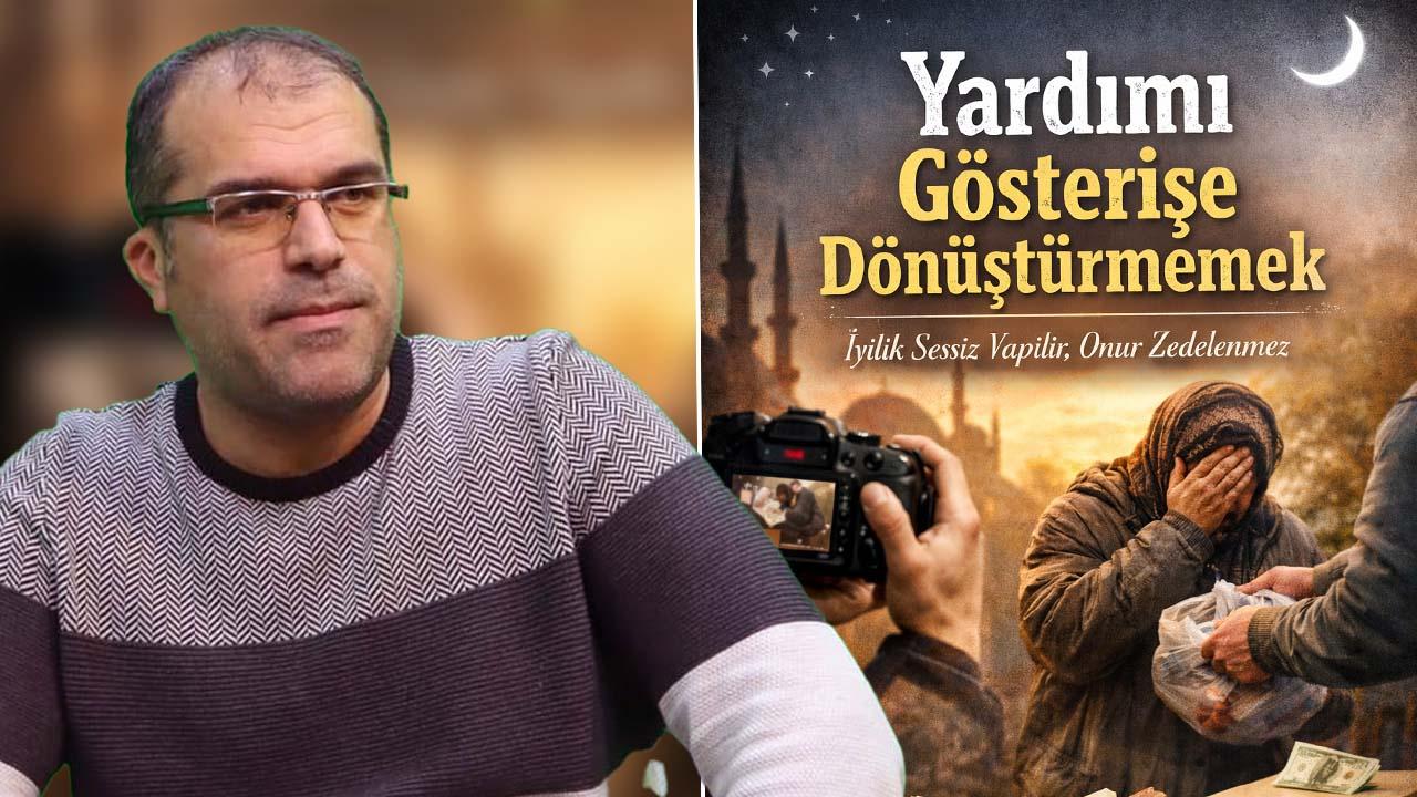 Yardımı gösterişe dönüştürmemek