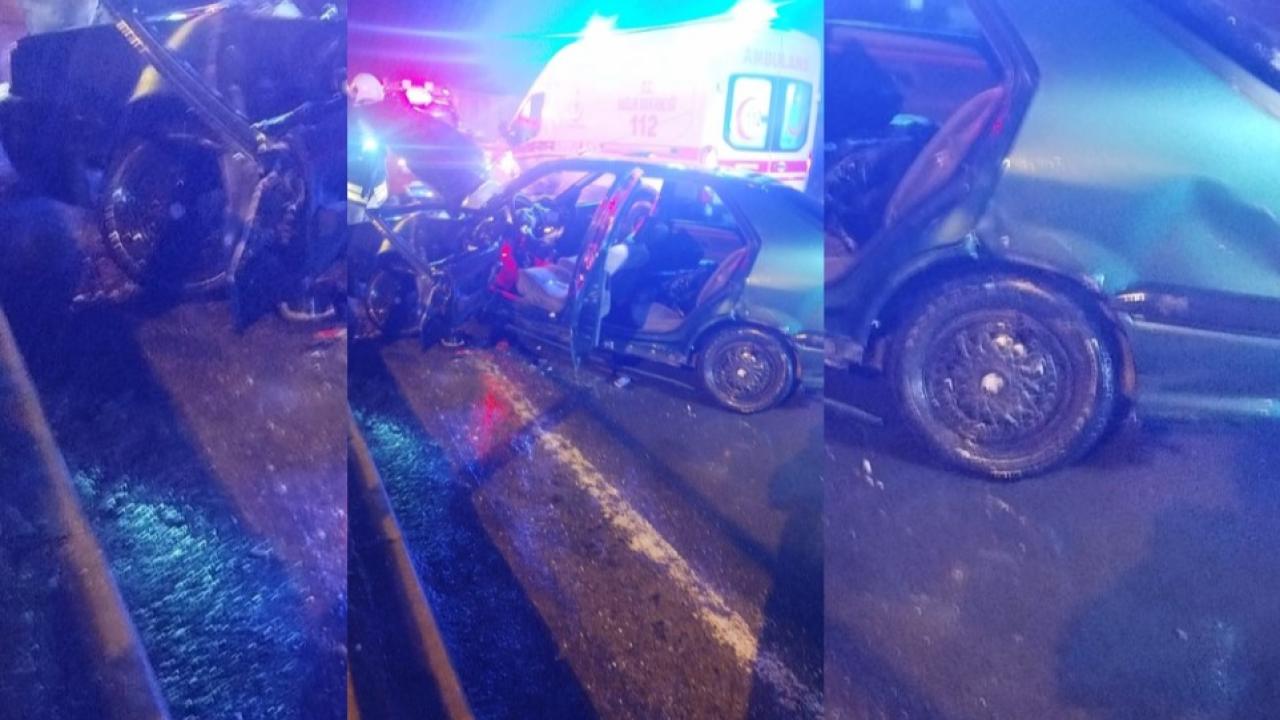 Direksiyon başında dehşet: 1’i ağır 3 yaralı