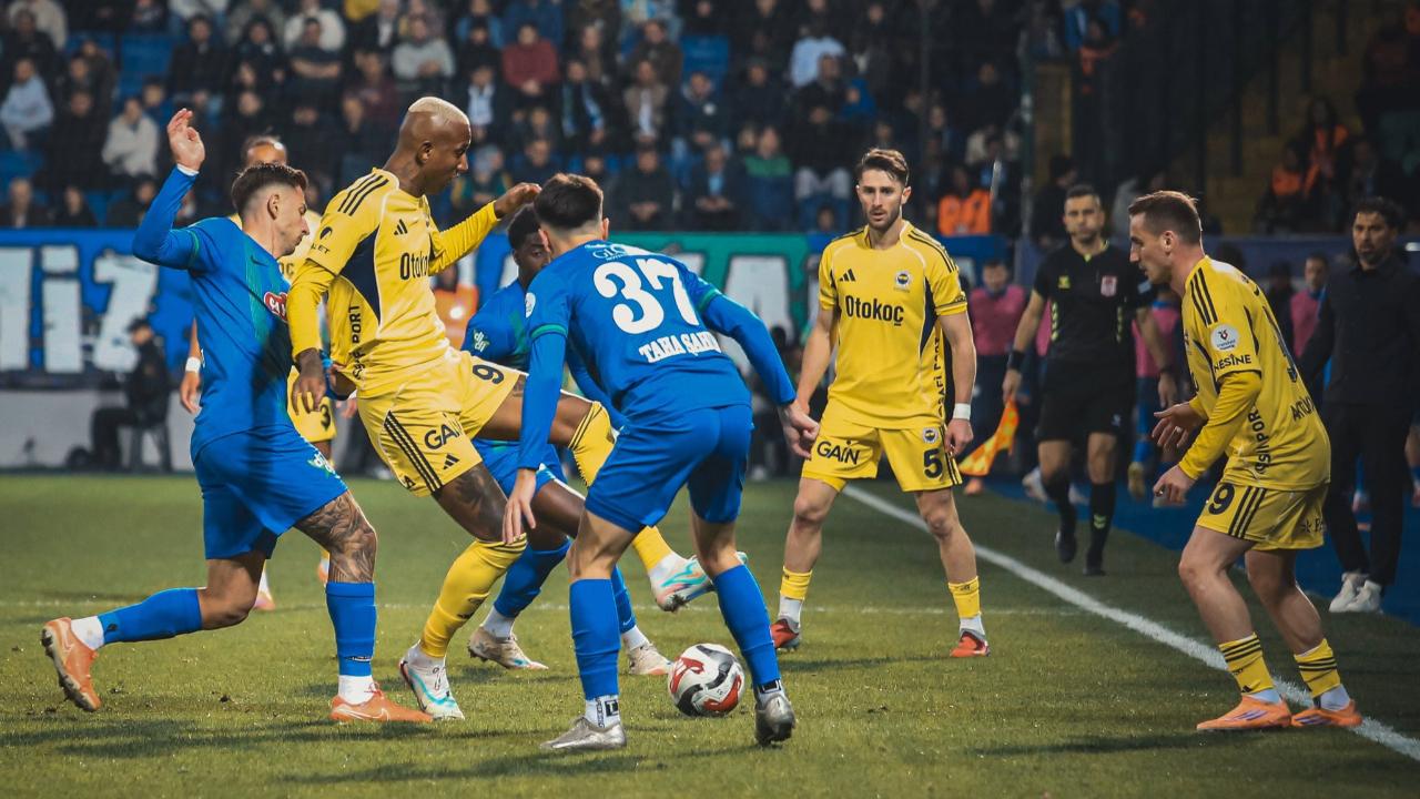 Fenerbahçe ile Çaykur Rizespor 48. randevuda