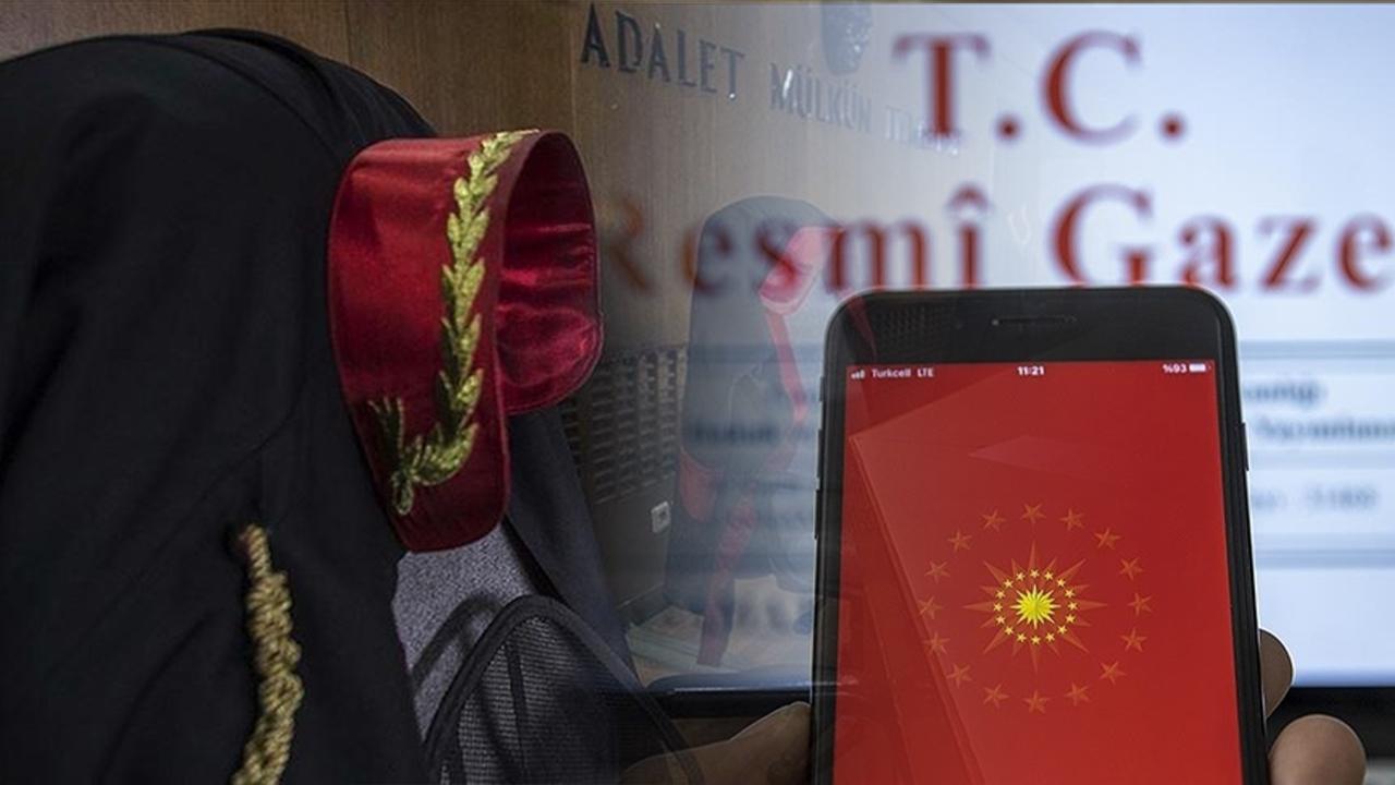 Hakim ve savcıların görevde yükselme kararları Resmi Gazete'de