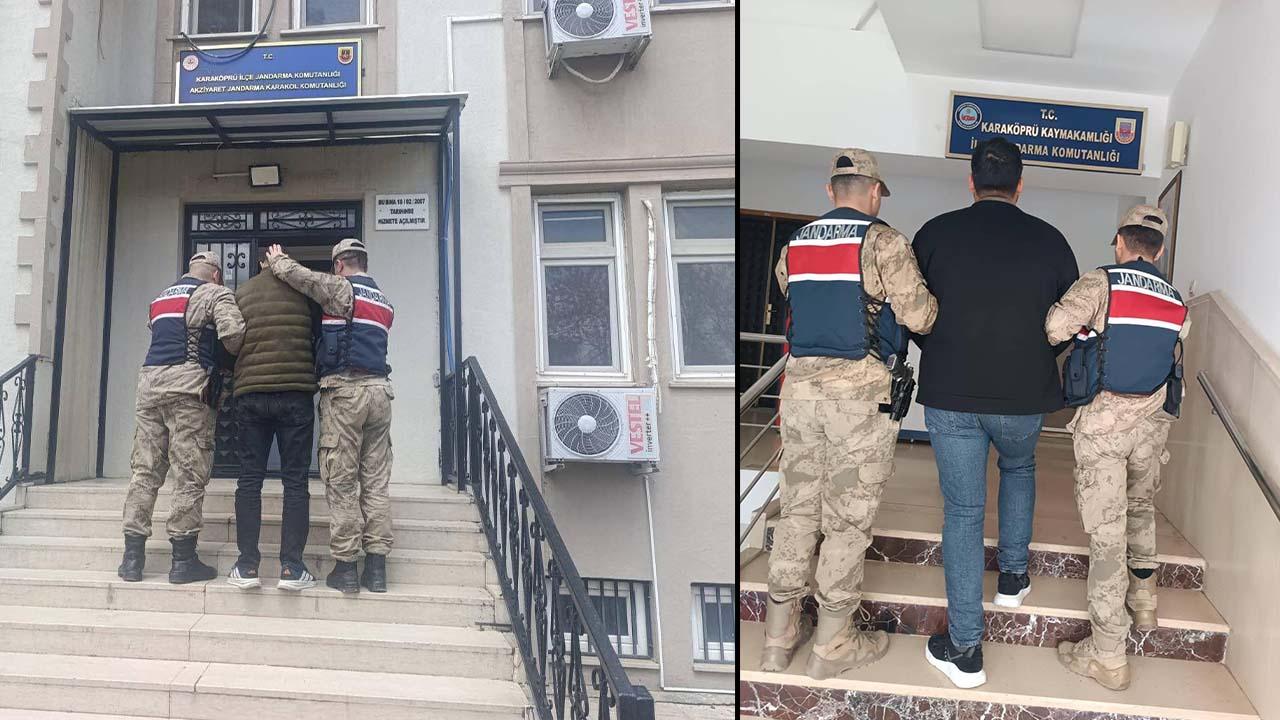 Karaköprü’de aranan iki hükümlü yakalandı