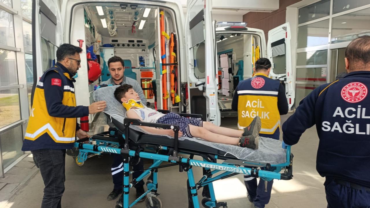 Komşu ilde korkutan çarpışma: 1 kişi yaralandı