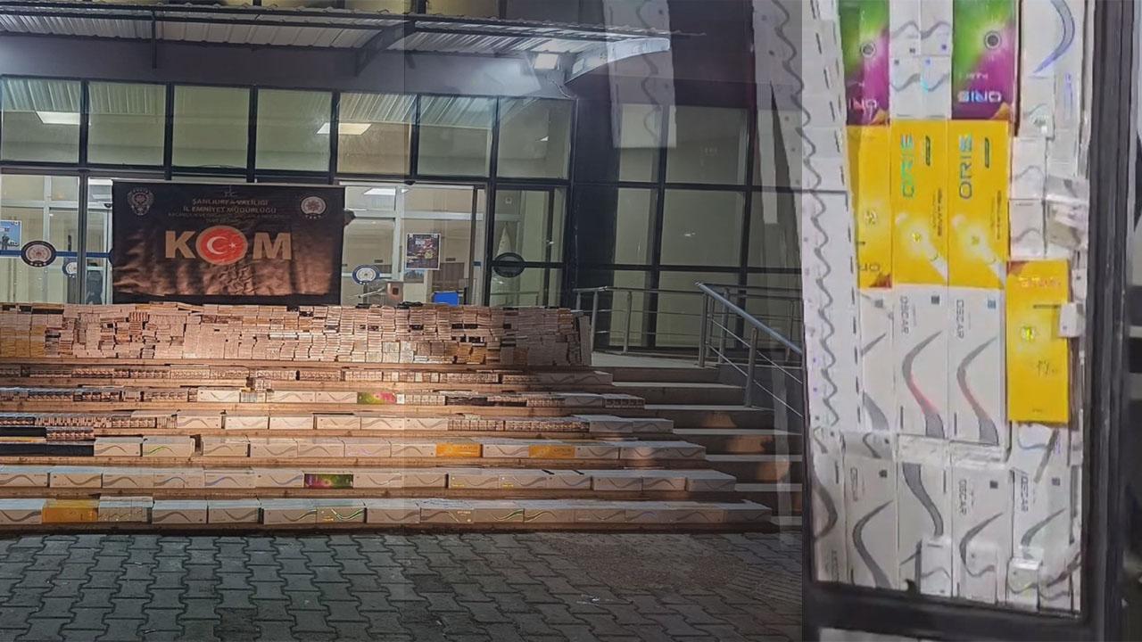 Şanlıurfa’da kaçakçılık operasyonu: 2 şahıs yakalandı