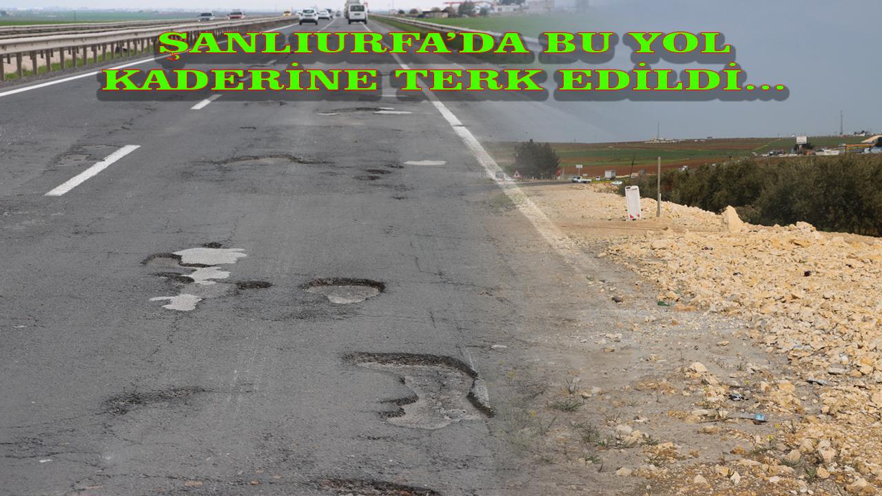 Şanlıurfa’da ticaret yolu kaderine terk mi edildi? Sürücüler çözüm bekliyor
