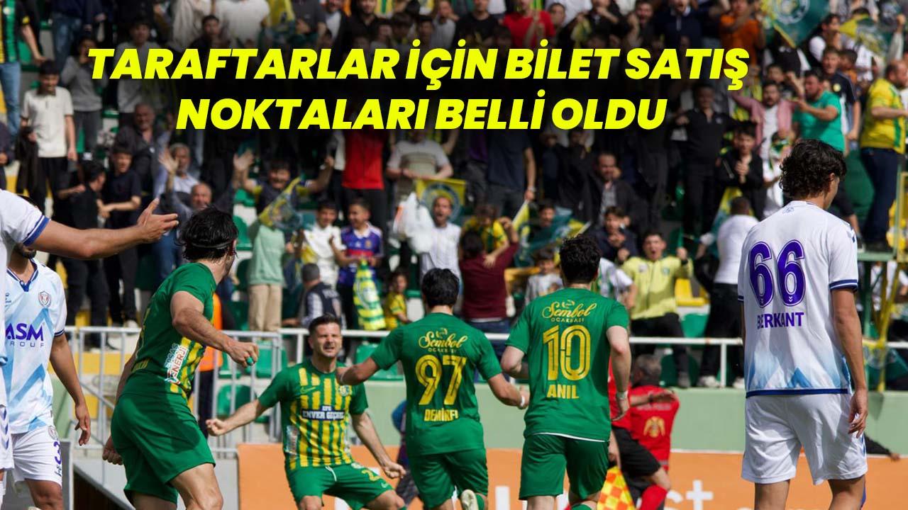 Şanlıurfaspor’da Muğlaspor maçı biletleri satışa çıktı