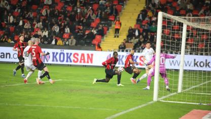 Beşiktaş deplasmanda Gaziantep FK'yi mağlup etti