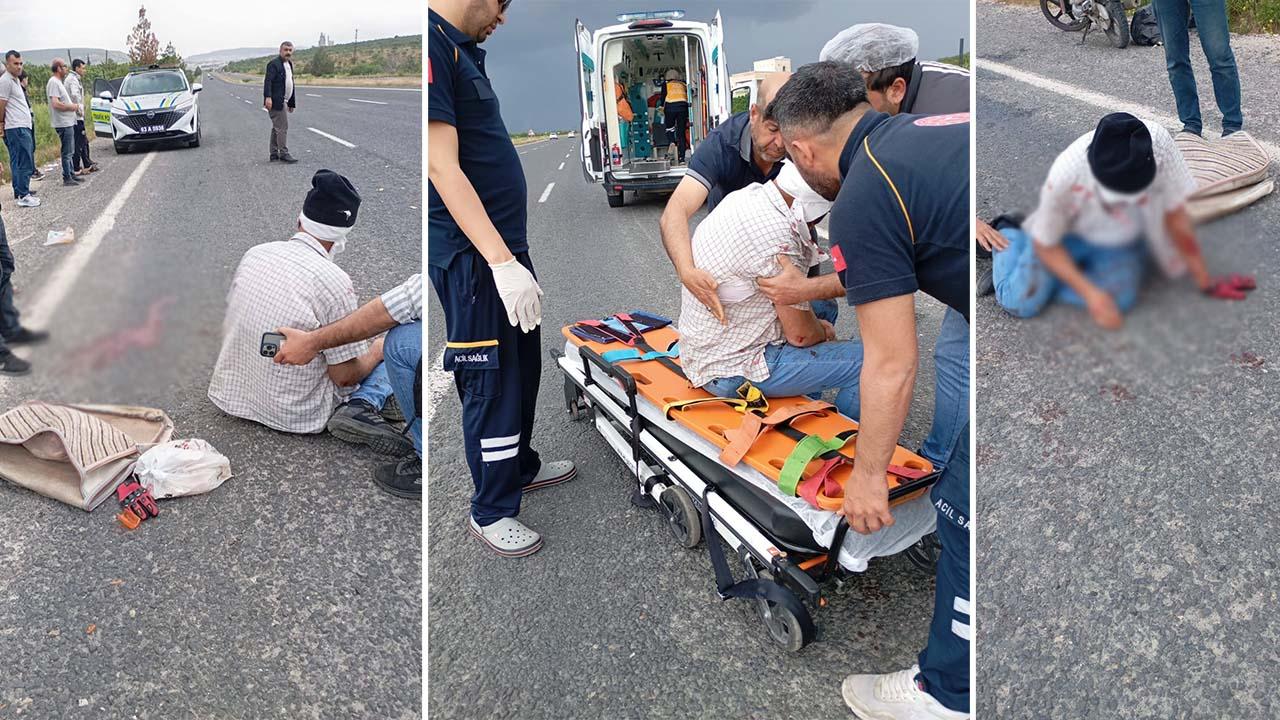 Bozova’da motosiklet devrildi: ilk müdahaleyi vatandaşlar yaptı