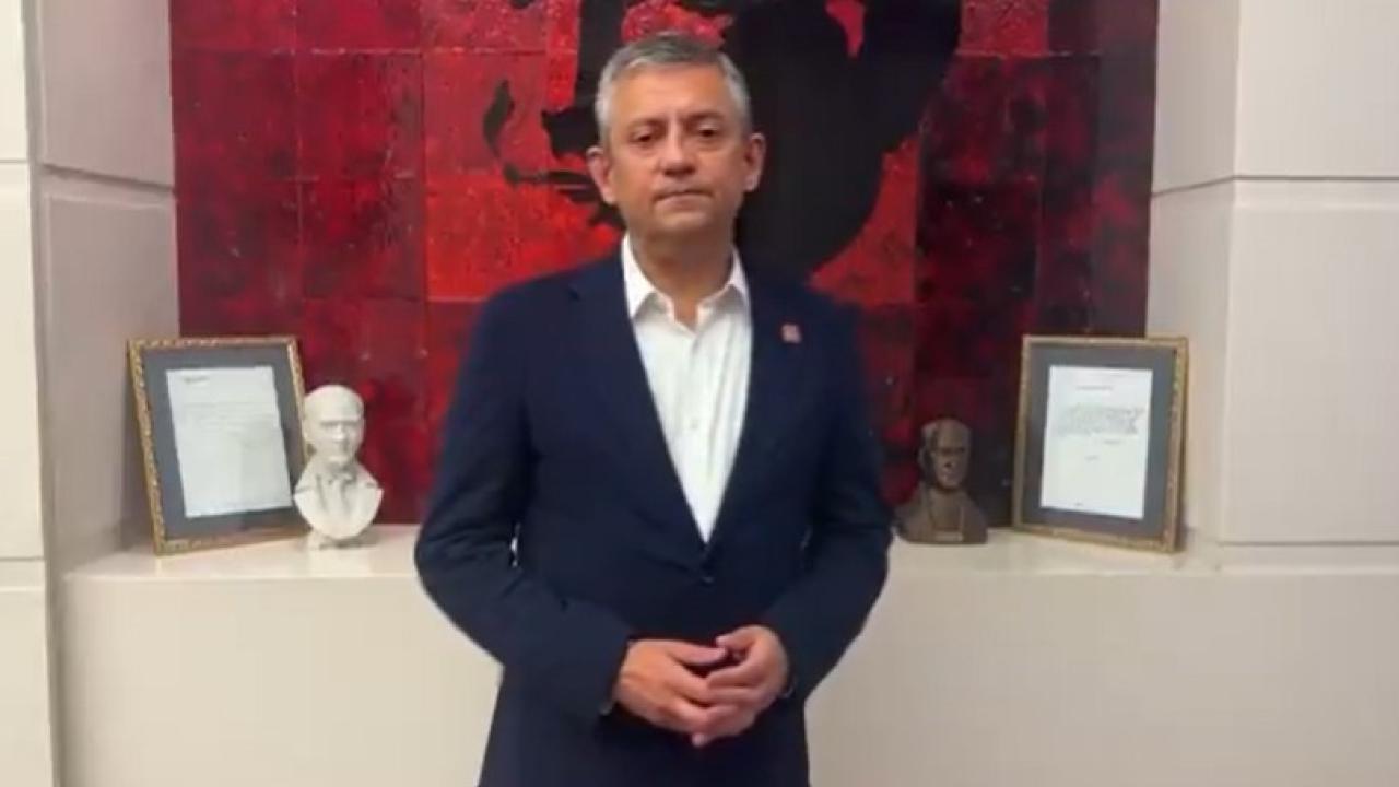 Özgür Özel: Geri alınmak üzere çıkıyoruz