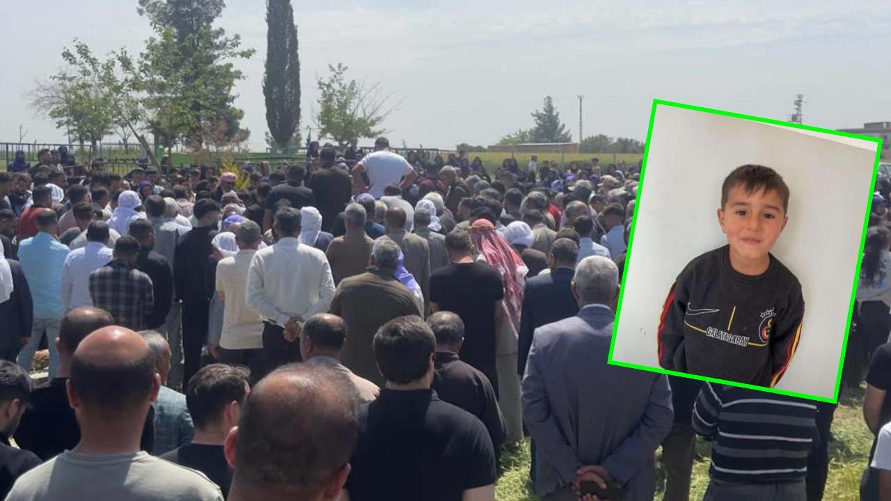 Şanlıurfa’da 5 yaşındaki Miraç gözyaşlarıyla toprağa verildi