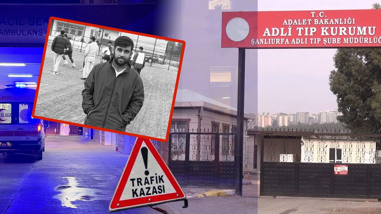 Şanlıurfa’da acı olay: Genç futbolcu feci kazada hayatını kaybetti