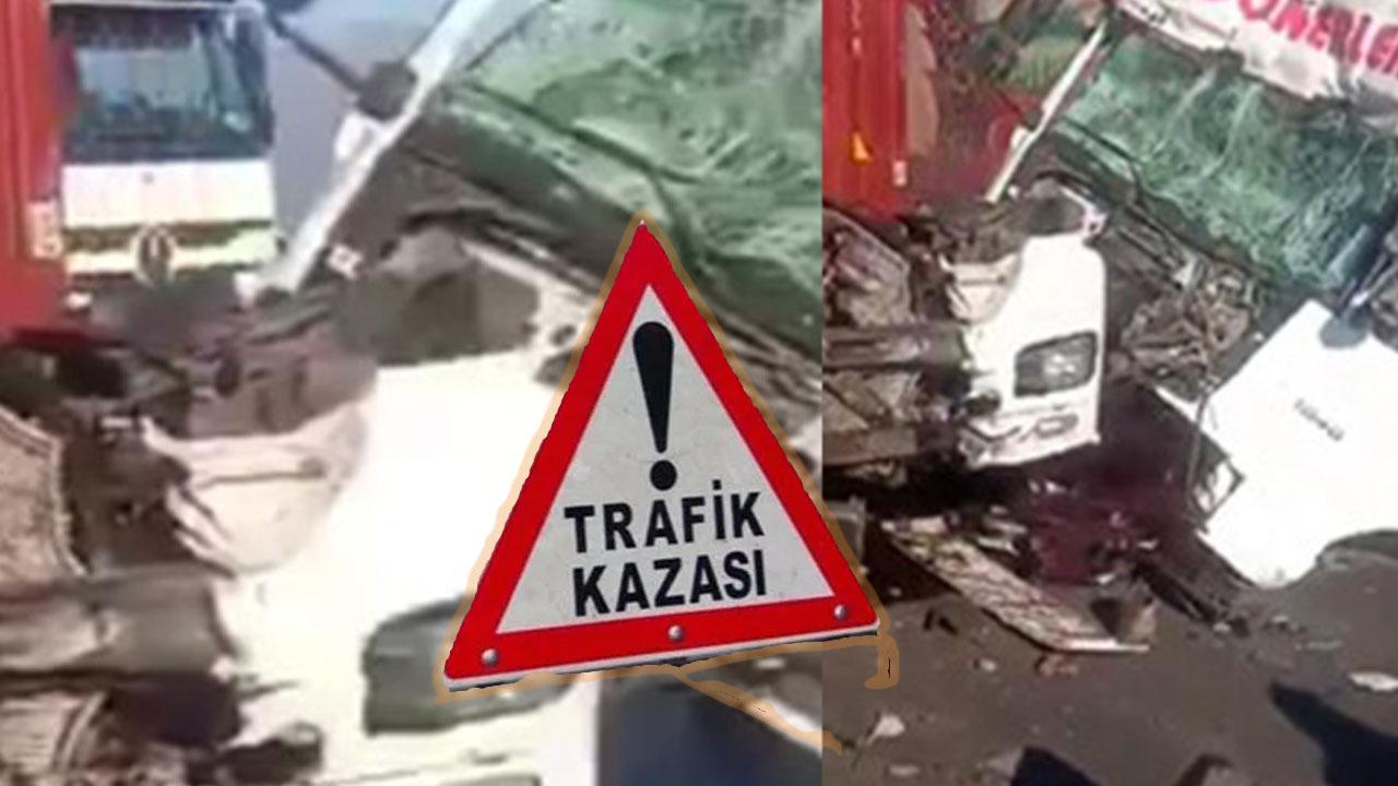 Adana-Şanlıurfa yolunda tır hurdaya döndü: Sürücü yaralı