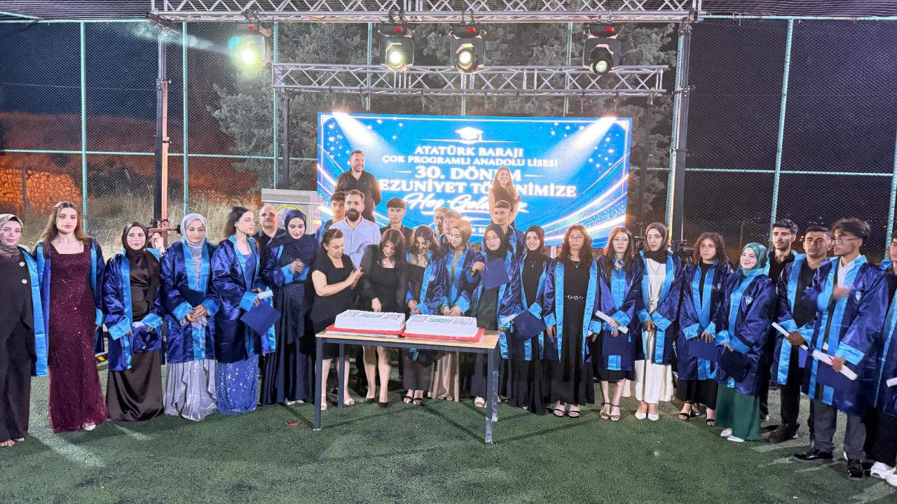 Atatürk Barajı ÇPAL’de 30. Mezuniyet Gururu