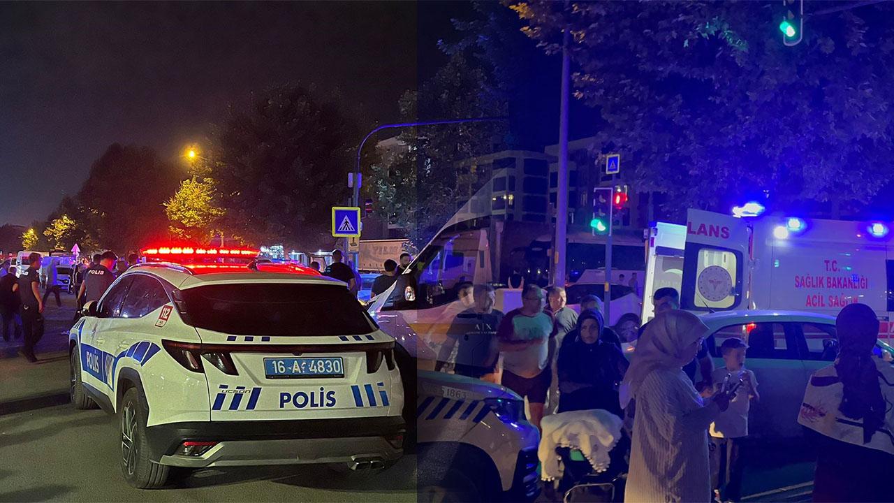 Bursa’da aile kavgası kanlı bitti: 1’i ağır 3 yaralı
