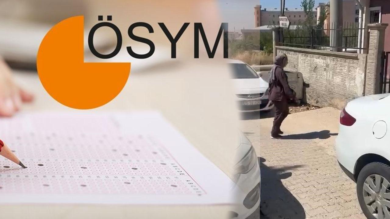 Diyarbakır’da nefes kesen anlar: Öğrenci son dakikada sınava yetişti