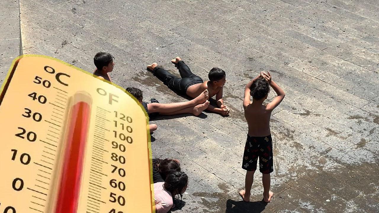 Diyarbakır’da sıcaklık 40 dereceye yaklaştı