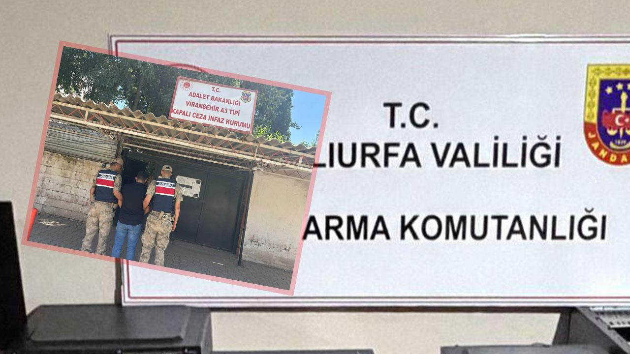 Firari hükümlü Şanlıurfa'da kıskıvrak yakalandı