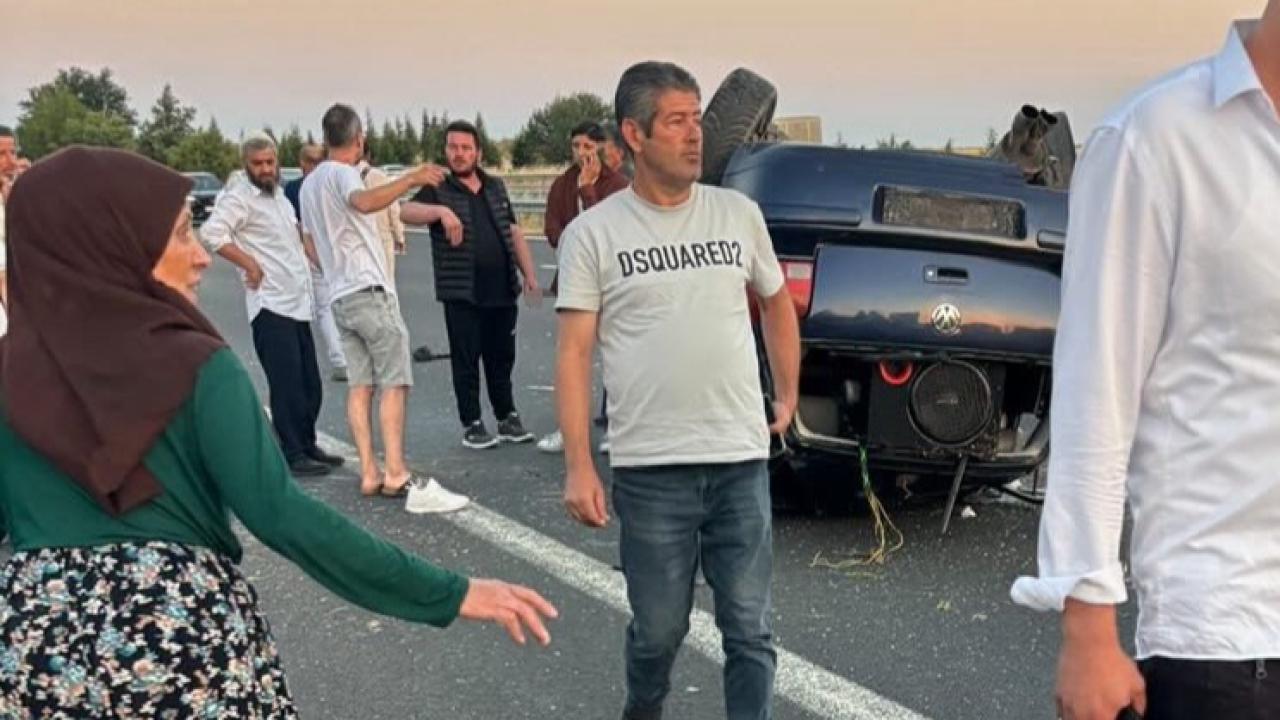Lüleburgaz'da lastiği patlayan otomobil takla attı: 3 ölü, 1 yaralı