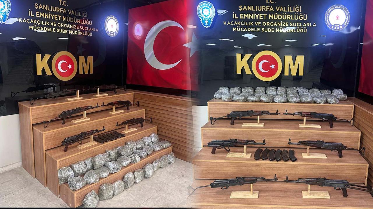 Şanlıurfa'da polis düğmeye bastı: Suç örgütlerine ağır darbe