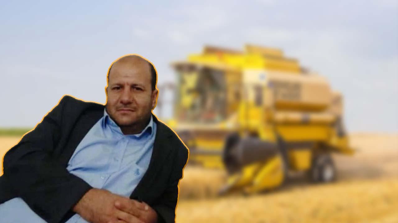 Suruç’ta biçerdöverden düşen çiftçi feci şekilde can verdi!