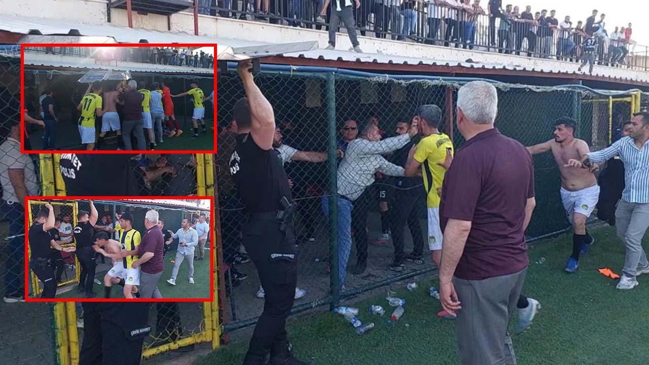 Viranşehir’de maçta kavga: 5 kırmızı kart sonrası ortalık ka