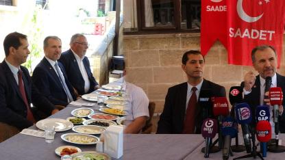 Saadet Partili Başkan’dan Şanlıurfa’da dikkat çeken açıklamalar