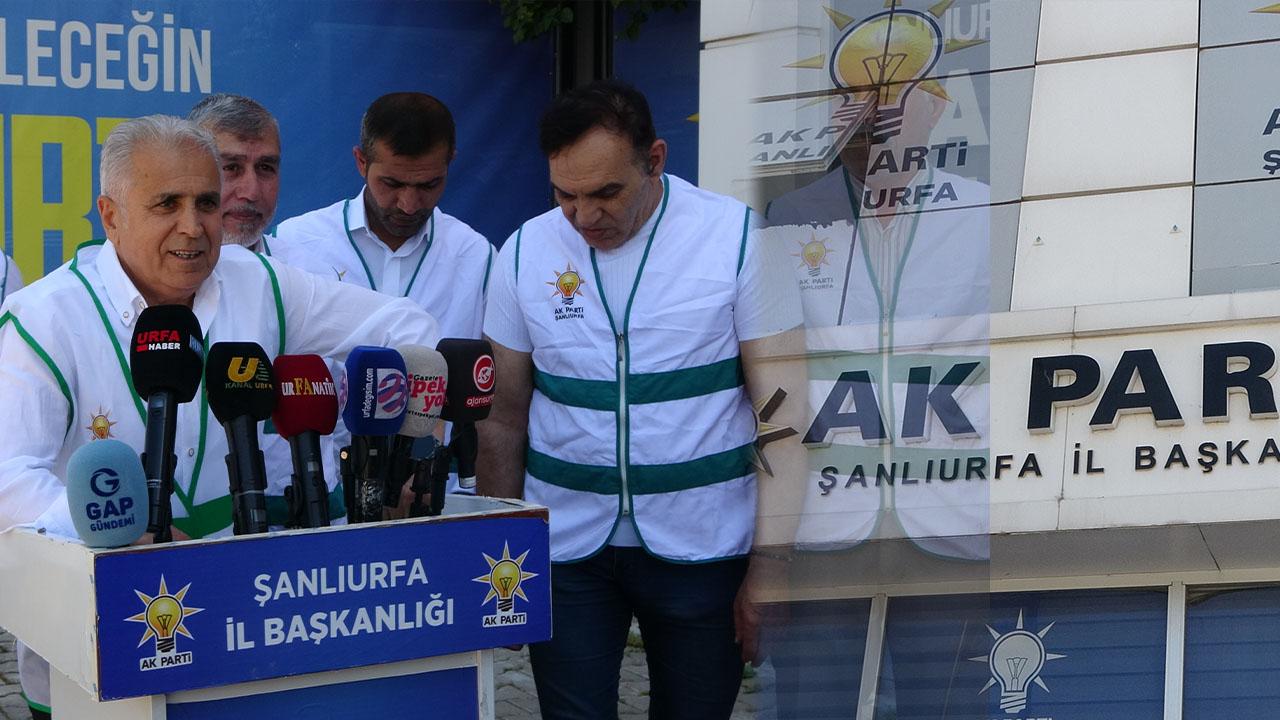 Şanlıurfa AK Parti teşkilatından birlik ve beraberlik mesajı